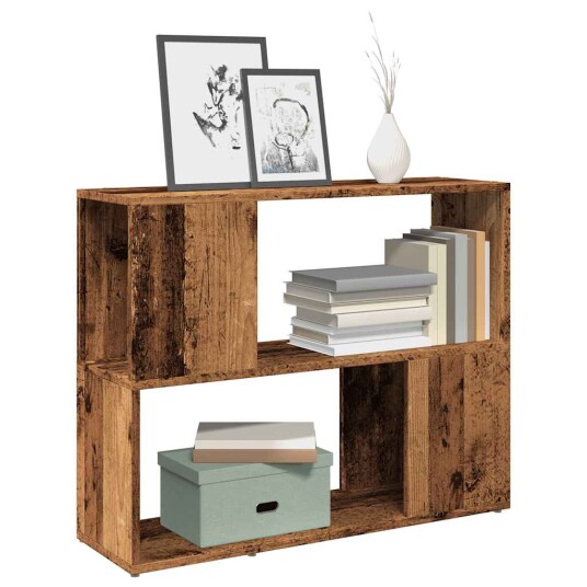 Bokhylle/romdeler gammelt tre 80x24x63 cm 8721158440839 Bokhylle/romdeler gammelt tre 80x24x63 cm 8721158440839