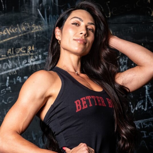 Better Bodies BB Crop T-Back Black/Red S Better Bodies BB Crop T-Back Black/Red S