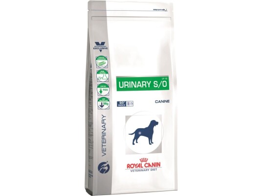 Royal Canin Urinary S/O Voksen Enorm > 45Kg Maxi 26 44 kg Medium 11 25 kg Mini 5 10Kg X Small < 4Kg 2 kg