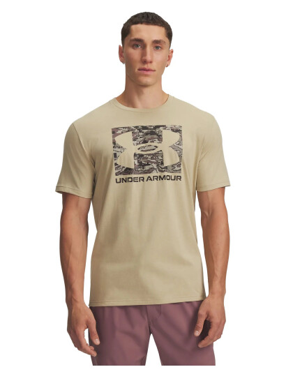 Under Armour Ua Abc Camo Boxed Logo Ss - Khaki green - S Under Armour Ua Abc Camo Boxed Logo Ss - Khaki green - S