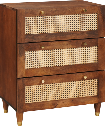 Lagringsskap og skap Brun 60 x 33.5 x 75 cm heltre mango