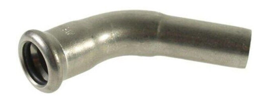 Vsh Fabrieken Xpr stainless elbow 45 deg. øf 76.1 Vsh Fabrieken Xpr stainless elbow 45 deg. øf 76.1