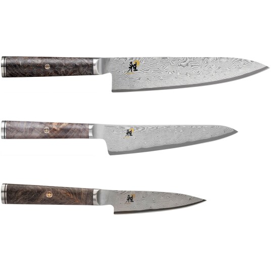 Miyabi 5000MCD Knivsett 3 deler Miyabi 5000MCD Knivsett 3 deler