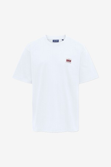 Only & Sons Junior T skjorte osjFred Life Rlx SS Label Hvit
