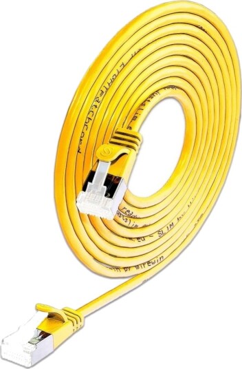 Wirewin Pkw Light Stp K6a 1,5 M Cat6a U/Ftp Stp Rj 45 Rj 45 Gult