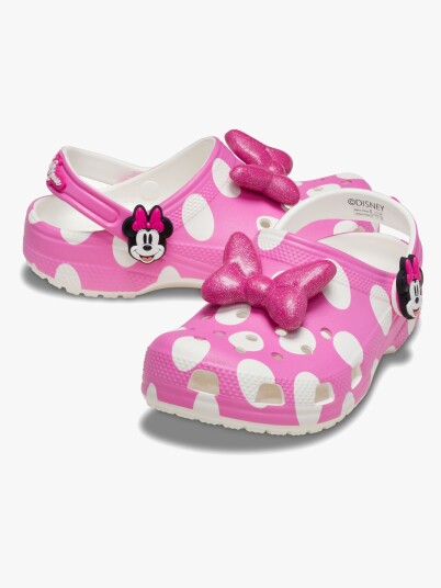 Crocs Minnie Mouse Cls Clg T   Pink   23/24