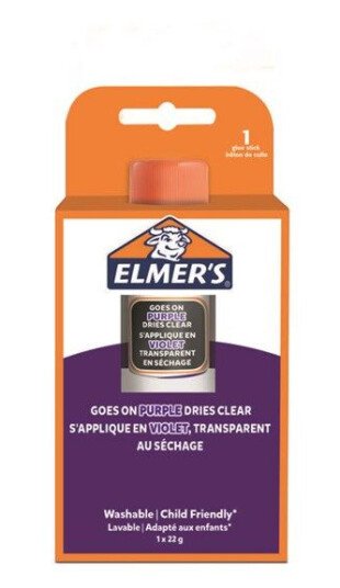Elmer's 22 gram Disappearing Fiolett limstift 1-blister Elmer's 22 gram Disappearing Fiolett limstift 1-blister