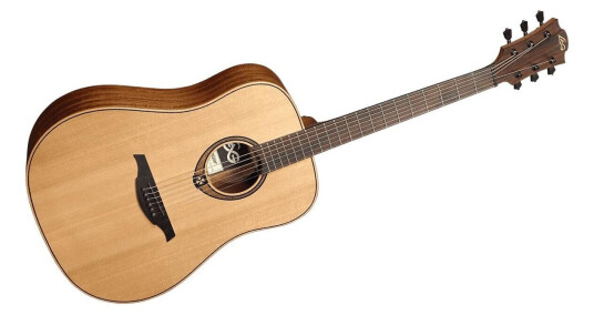 Lag Guitars Gla T170d Tramontane Dreadnought Seder- Khaya