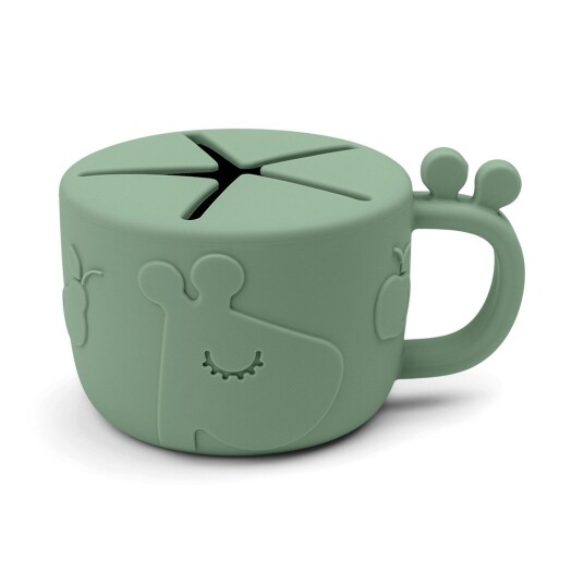 Done By Deer Peekaboo Snack Kopp Raffi Grønn