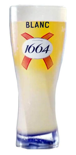Kronenbourg 1664 Blanc tumbler ølglass 50 cl Kronenbourg 1664 Blanc tumbler ølglass 50 cl