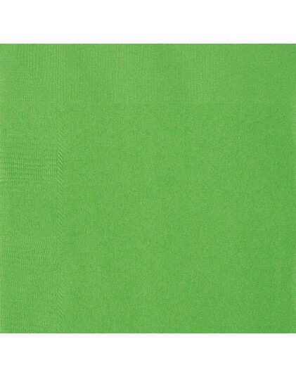 50 stk Limegrønne Servietter 33x33 cm