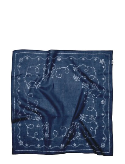 Becksöndergaard Anglaisia Cotta Scarf Navy ONE SIZE
