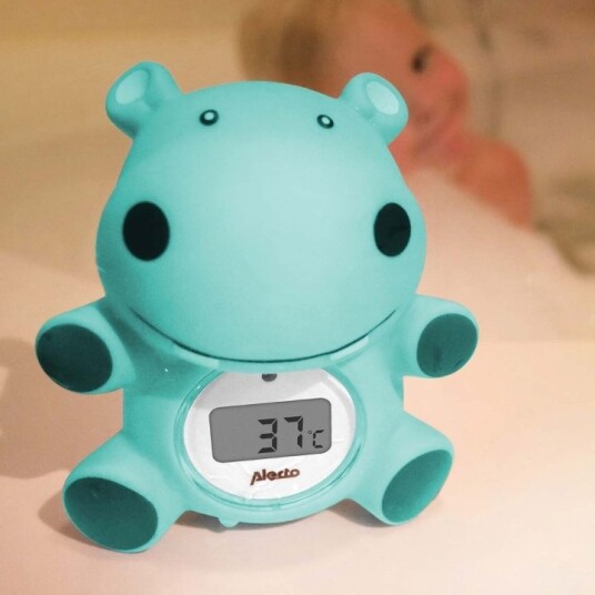 Alecto Badetermometer og romtermometer flodhest Alecto Badetermometer og romtermometer flodhest