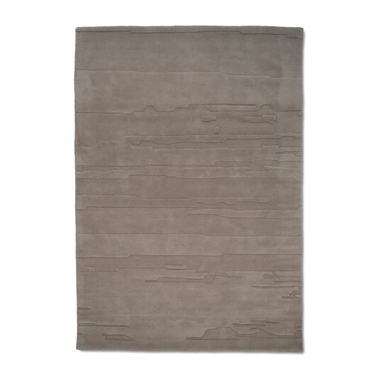 Classic Collection Carved ullteppe 200 x 300 cm Sølv