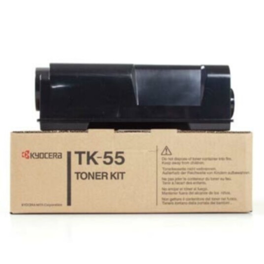 Kyocera TK-55 Tonerkassett + Valse sort 15.000 sider Kyocera TK-55 Tonerkassett + Valse sort 15.000 sider