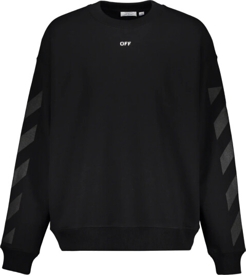 Off White Herre Gensere & Hettegensere Svart L,