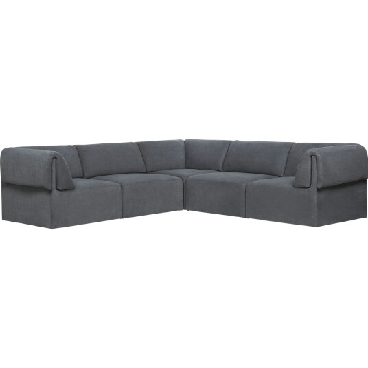 Gubi Wonder Hjørnesofa PG1 Hot Madison 1294/096 FC