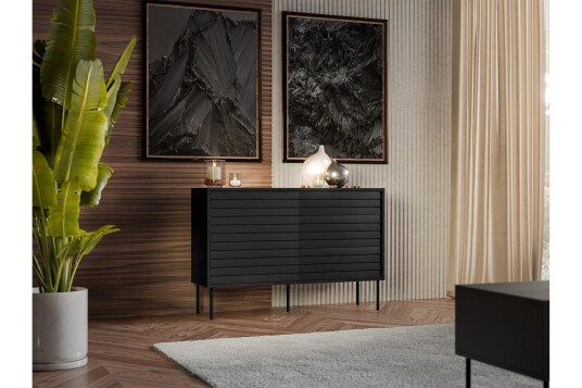 Kommode Soublet 120 cm   Svart