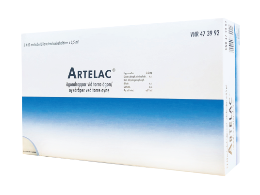 Artelac Øyedråper 3 x 60 x 0.5 ml