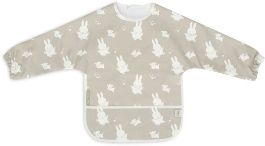 Jollein Miffy& Snuffy Langermet Smekke Olive Green Jollein Miffy& Snuffy Langermet Smekke Olive Green
