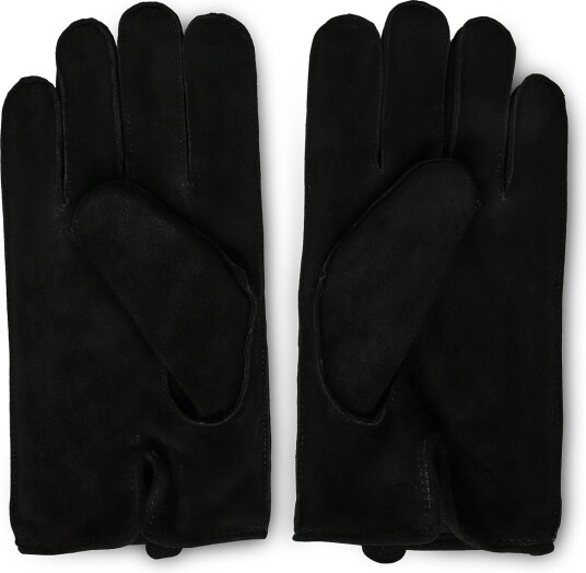 Polo Ralph Lauren Leather-Everyday Suede Glove - BLACK - XL