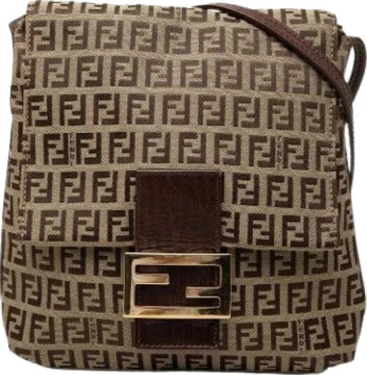Fendi Vintage Dame Pre owned Brun ONE SIZE,