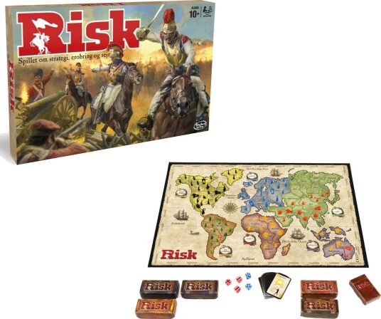 Risk Core Oppdatert Brettspill 10+ År
