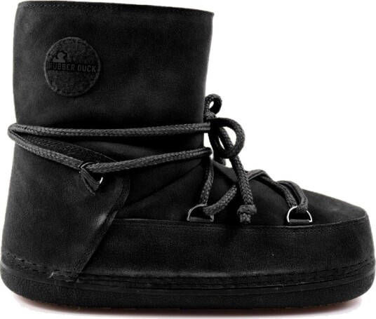 Rubberduck Women's Rd Bulky Boots Suede Adult Black 39 Rubberduck Women's Rd Bulky Boots Suede Adult Black 39