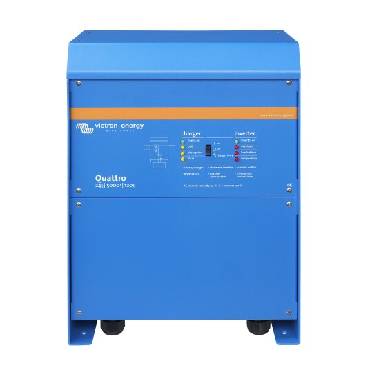 Victron Energy Inverter/lader Quattro 24/5000/120 Victron Energy Inverter/lader Quattro 24/5000/120