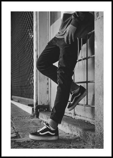 Urban Style Footwear Image Plakat Plakat / 100x150cm