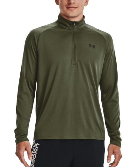 Under Armour UA Tech 2,0 1/2 Zip Marine OD Green MD Under Armour UA Tech 2,0 1/2 Zip Marine OD Green MD