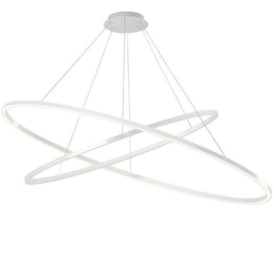 Nemo Ellisse Double Mega Taklampe Hvit 3000K Nemo Ellisse Double Mega Taklampe Hvit 3000K