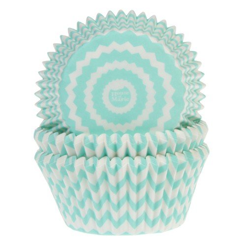 House Of Marie Muffinsformer Sikksakk Mint Pk/50 