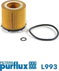 PURFLUX L993 Oljefilter