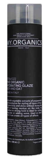 My.Organics The Organic Hydrating Glaze Soy And Oat 200 ml