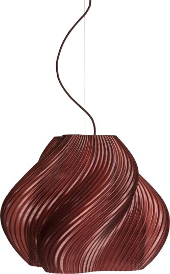 Soft Serve Pendel Mega Krom / Kirsebærrød