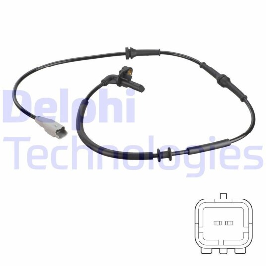 Sensor, ABS DELPHI SS20761