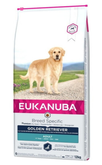 Eukanuba Tørrfôr til Golden Retriever 12 kg - Spesialtilpasset for Voksne Hunder