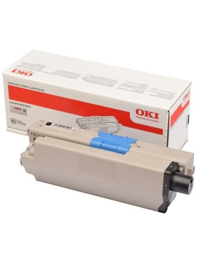 OKI - sort - original - tonerpatron (alternativ til: 46490624) - Laser toner Svart
