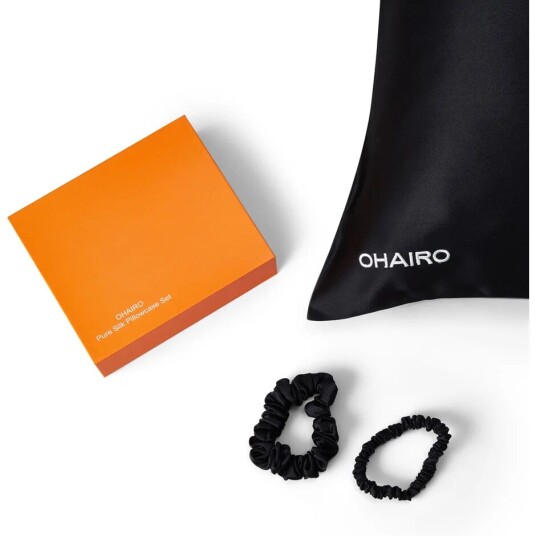 OHAIRO Pure Silk Pillow Case Set, OHAIRO Søvn