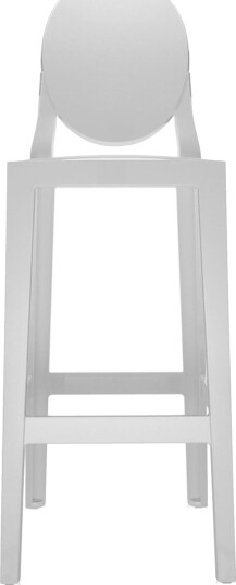 Kartell One More Barkrakk H75 Blank Hvit