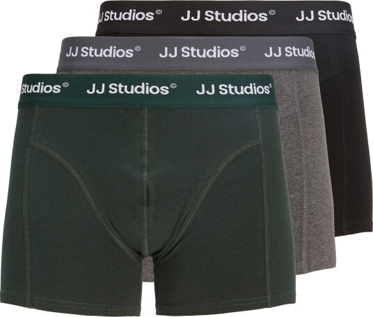 Jack & Jones Junior Soho Solid Trunks 3 Pack Junior Flerfarget 128