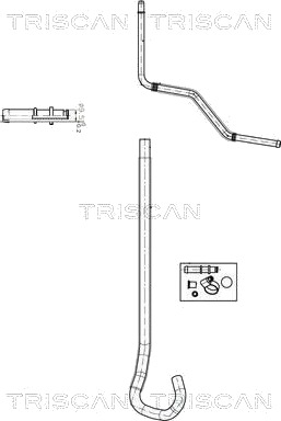 Hydraulikkslange styring TRISCAN 8516 16033
