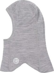 Viking Footwear Kid's Soft Merino Wool Balaclava Grey/light Grey 46 48