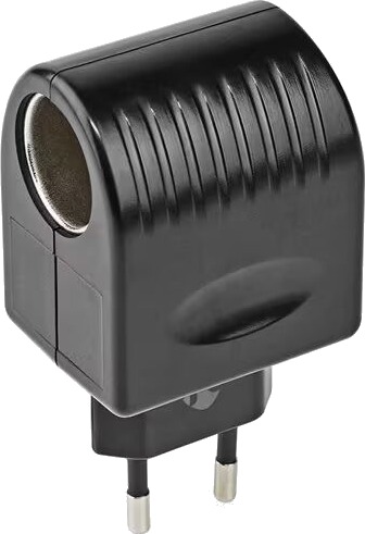 Nedis Strømadapter 220V til 12V 0.5A for Bil med Sigarettuttak - Svart Nedis Strømadapter 220V til 12V 0.5A for Bil med Sigarettuttak - Svart