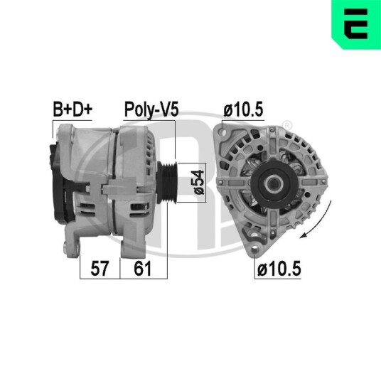 Dynamo ERA 209450A