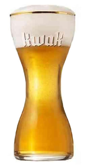 Kwak ølglass med flat bunn 33 cl Kwak ølglass med flat bunn 33 cl