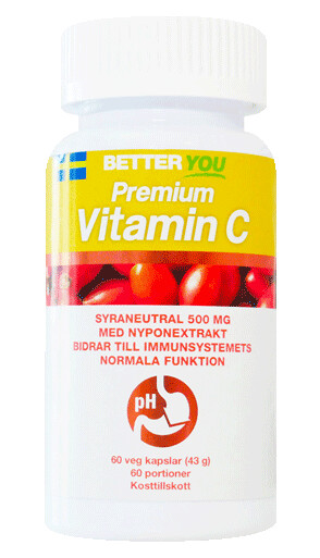 Premium Vitamin C, 60 kapsler Premium Vitamin C, 60 kapsler