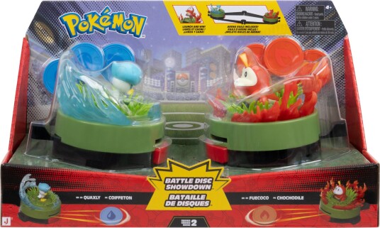 Pokémon Battle Disc Showdown Quaxly Vs Fuecoco Pokémon Battle Disc Showdown Quaxly Vs Fuecoco