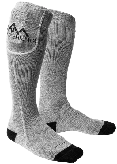 Heat Experience Heated Everyday Socks Grey M